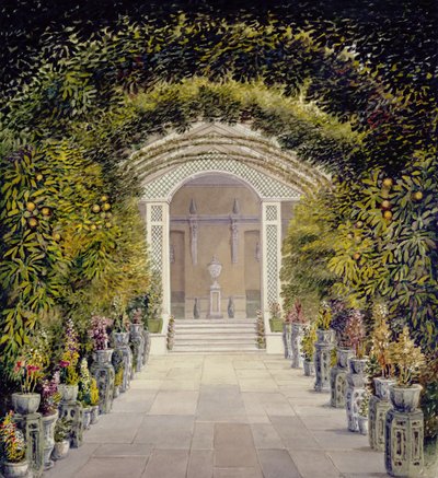 O Conservatório em Bromley Hill, Kent de John Chessell Buckler