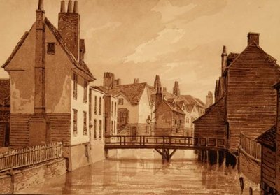 Vista da Loucura na Paróquia de Bermondsey, de "Pennant