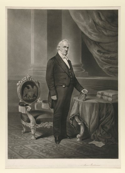 James Buchanan (assinatura fac-símile) de John Chester Buttre