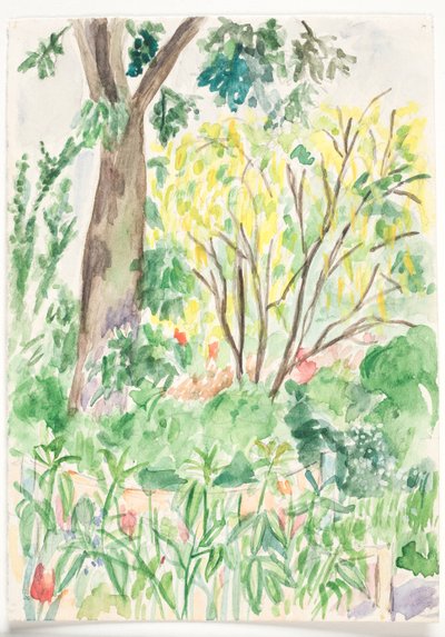 Chuva dourada em um jardim de John Christensen
