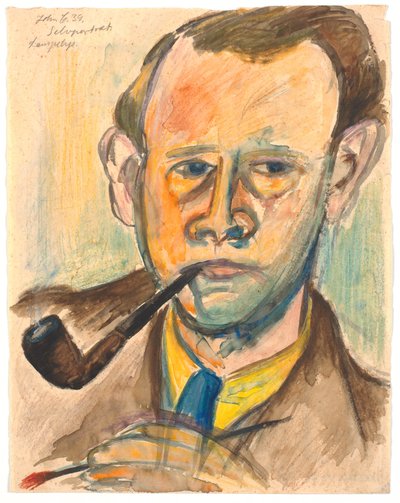 Autorretrato à luz da lâmpada de John Christensen