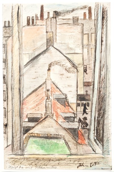 Vista da janela da minha cozinha de John Christensen