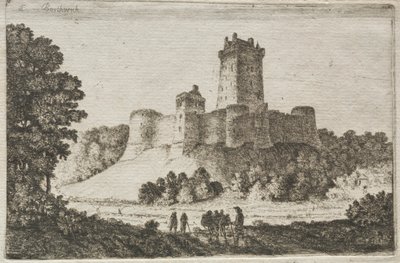 Castelo de Borthwick do leste de John Clerk of Eldin