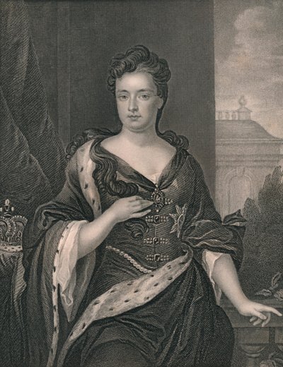 Rainha Anne, meados do século XIX. de John Cochran