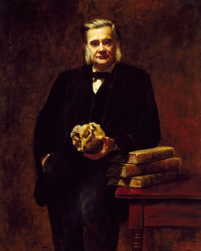 Thomas Huxley (1825-95) 1883 (óleo sobre tela) de John Collier