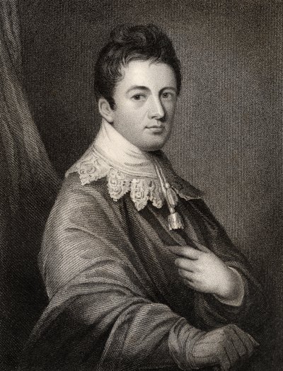 James Wandesford Butler, gravado por Parker, da &39;National Portrait Gallery, Volume III&39;, publicado em 1820 de John Comerford