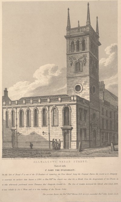 All Hallows Bread Street de John Coney