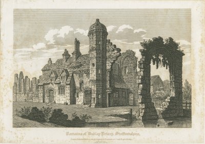 Priorado de Dudley: gravura, nº [c 1821] de John Coney