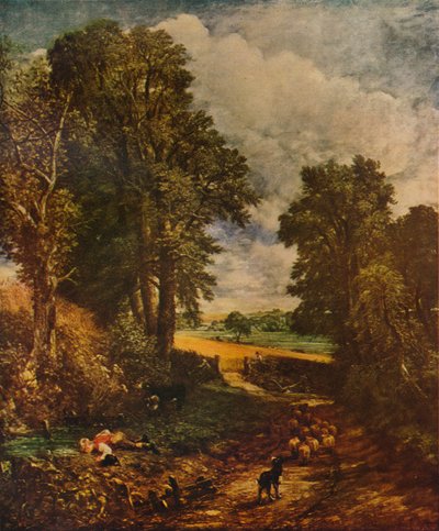"The Cornfield", 1826, 1932. Artistas: John Constable, Solomon Charles Kaines Smith. de John Constable, Solomon Charles Kaines Smith