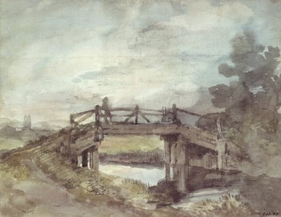 Uma ponte sobre o stour de John Constable