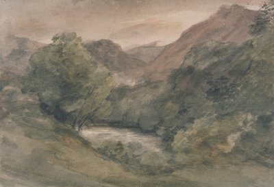 Borrowdale, Evening after a Fine Day, 1 de outubro de John Constable