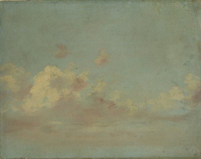 Estudo da nuvem, c.1821-22 de John Constable