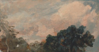 Estudo das Nuvens com Árvores de John Constable