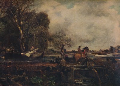 Dedham Lock, ou The Leaping Horse, 1825, 1922. de John Constable