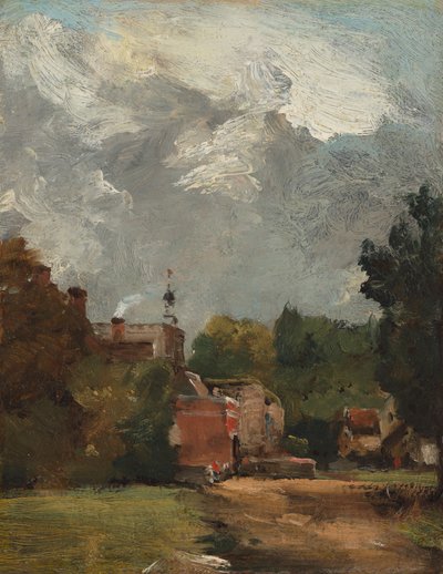 Igreja de Bergholt Oriental de John Constable