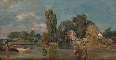 Moinho de Flatford de John Constable