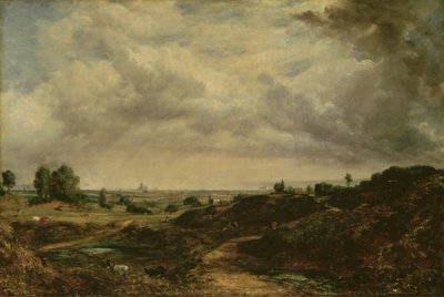 Hampstead Heath (óleo sobre tela) de John Constable