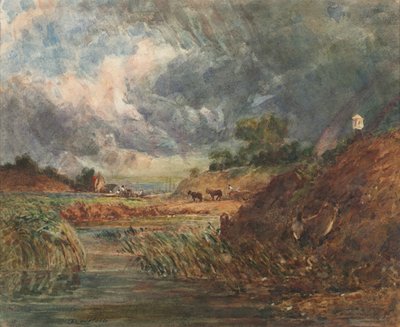 Hampstead Heath, de 1800. de John Constable