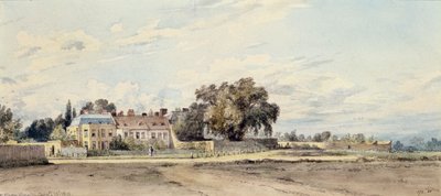 Casas em Putney Heath de John Constable