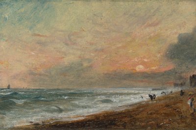 Praia de Hove de John Constable
