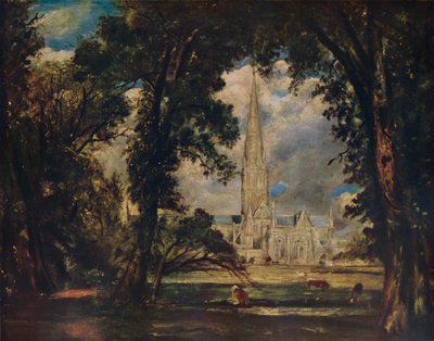 Catedral de Salisbury, c1823 de John Constable