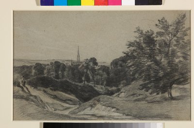 Catedral de Salisbury a partir de Old Sarum de John Constable
