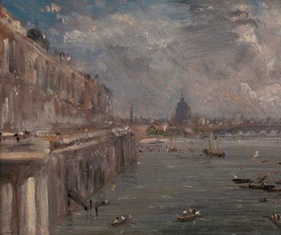 Somerset House Terrace da ponte Waterloo de John Constable
