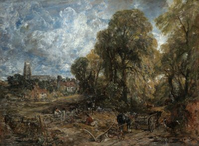 Stoke-by-Nayland, 1836. de John Constable