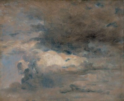 Estudo das Nuvens - Noite, 31 de agosto de 1822. de John Constable