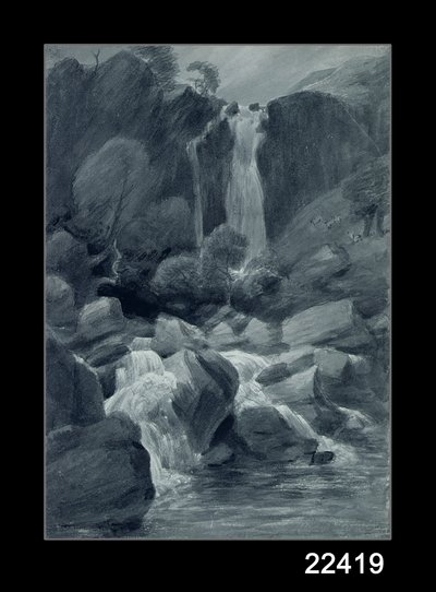 Taylor Ghyll, cabeça de chiqueiro, Borrowdale, 1806 de John Constable