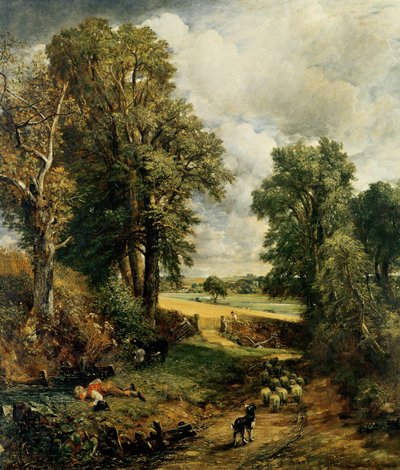 O campo de milho, 1826 de John Constable
