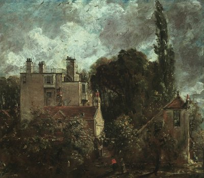 The Grove, ou a Admirals House em Hampstead, 1821-1822 de John Constable