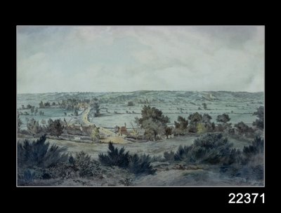 O Vale do Stour, com Stratford St.Mary à distância de John Constable