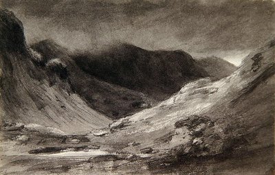 O vale de Newlands: Uma tarde muito tempestuosa. de John Constable