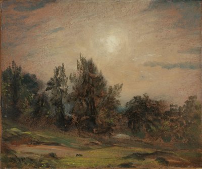 Árvores em Hampstead Heath de John Constable