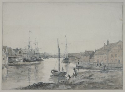 Armazéns e Transporte na Orewell em Ipswich de John Constable