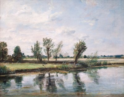 Prados de água perto de Salisbury de John Constable