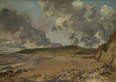 Baía de Weymouth: Bowleaze Cove e Jordon Hill, c. 1817 de John Constable