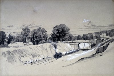 Berkhamsted, Hertfordshire, 5 de junho de 1837 (caneta e tinta e papel) de John Cooke Bourne