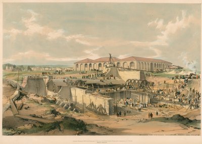 Construindo a casa de máquinas estacionária, Camden Town de John Cooke Bourne