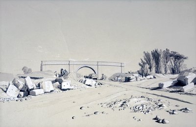 Harrow Weald, 8 de maio de 1837 (caneta e tinta e papel lavado) de John Cooke Bourne