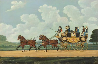 Palco Dover-London de J. und W. Chaplin na Estrada de John Cordrey