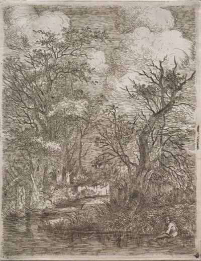 Atrás dos Moinhos de John Crome