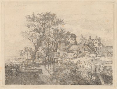 Atrás dos Novos Moinhos, Norwich de John Crome