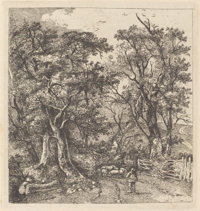 Cena de estrada, Hethersett de John Crome