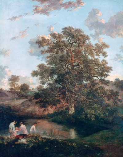 O carvalho de Poringland, c1818-1820 de John Crome