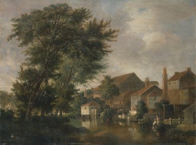 O rio Wensum, Norwich de John Crome