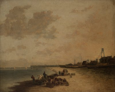 Praia de Yarmouth de John Crome