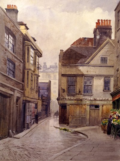 Bartholomew Close, Londres, 1889 de John Crowther