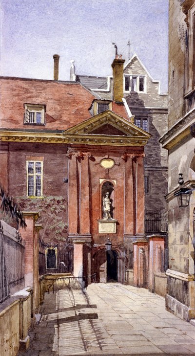 Hospital de Cristo, Londres, 1881 de John Crowther